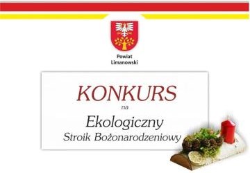 Powiatowy Konkurs  ,,Ekologiczny Stroik Bożonarodzeniowy’’