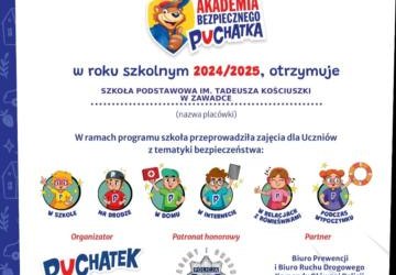 „Akademia Bezpiecznego Puchatka”