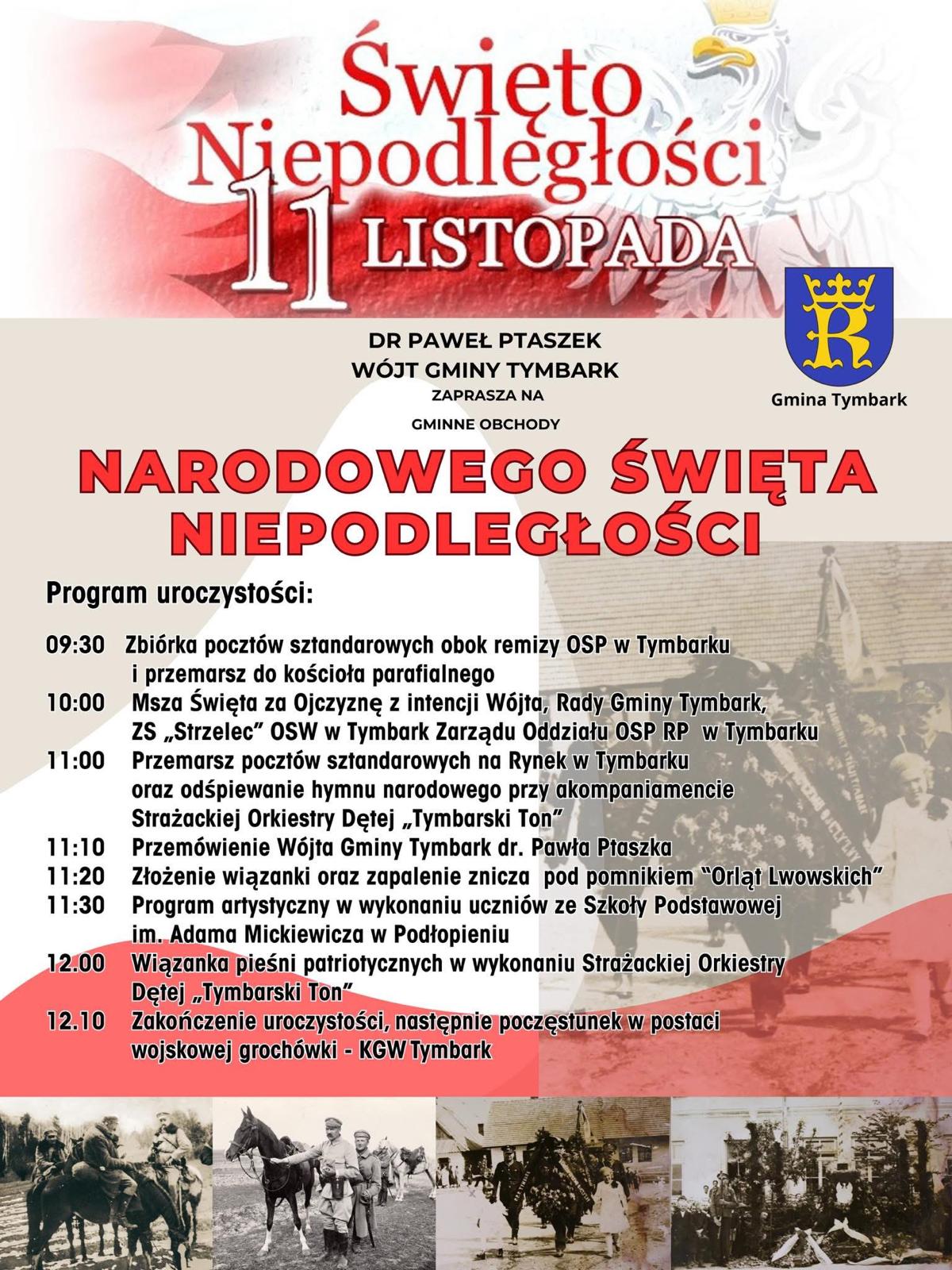 GMINNE OBCHODY NARODOWEGO ŚWIĘTA NIEPODLEGŁOŚCI