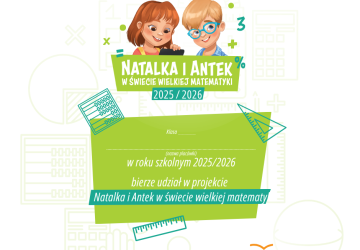 Sprawozdanie z realizacji projektu edukacyjnego „Natalka i Antek w Świecie Wielkiej Matematyki” – klasa 3