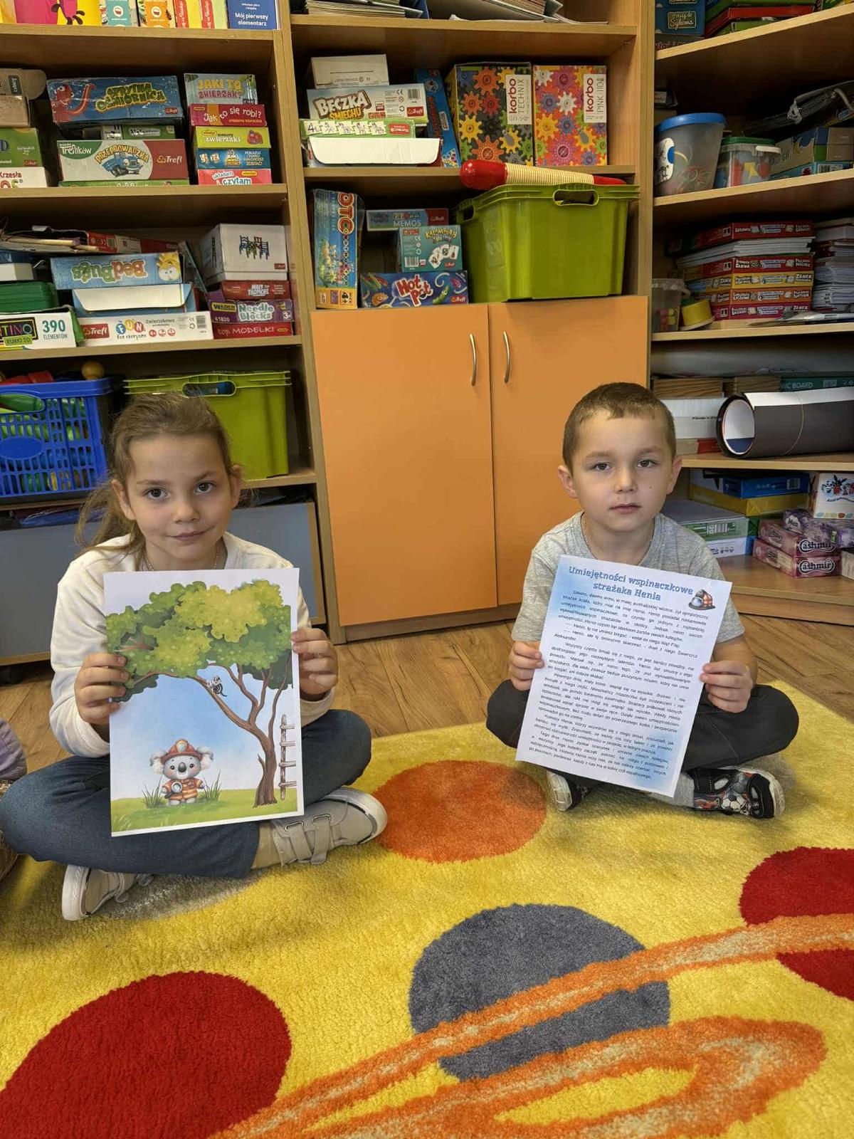 Projekt „Czytanie na dywanie” w oddziale przedszkolnym